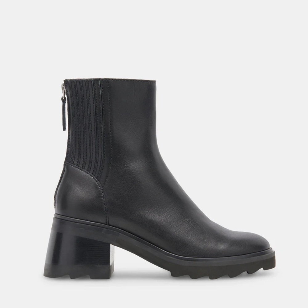 NEW DOLCE VITA women's martey h20 boot in black leather